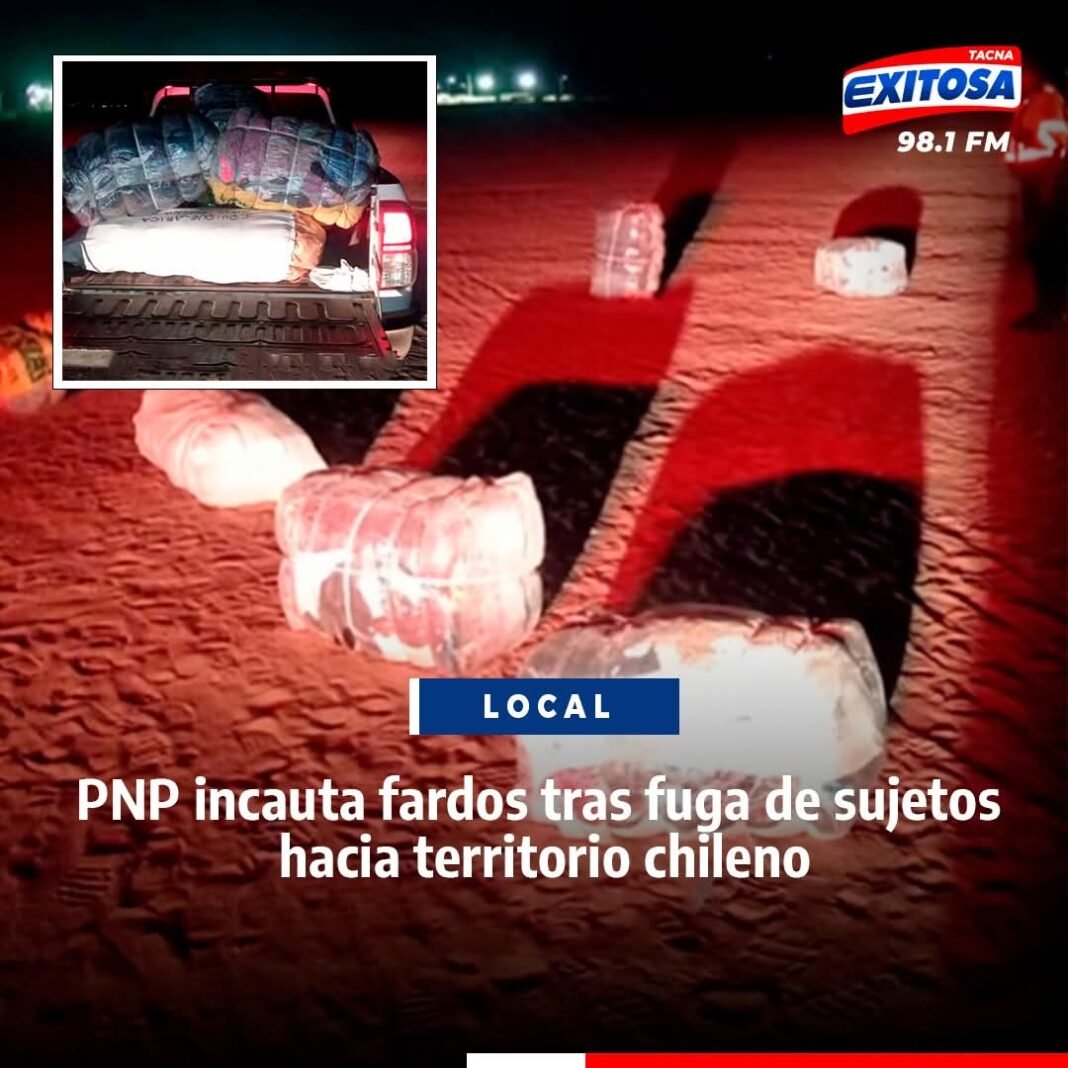 INCAUTAN MERCADERIA EN LA FRONTERA DE TACNA
