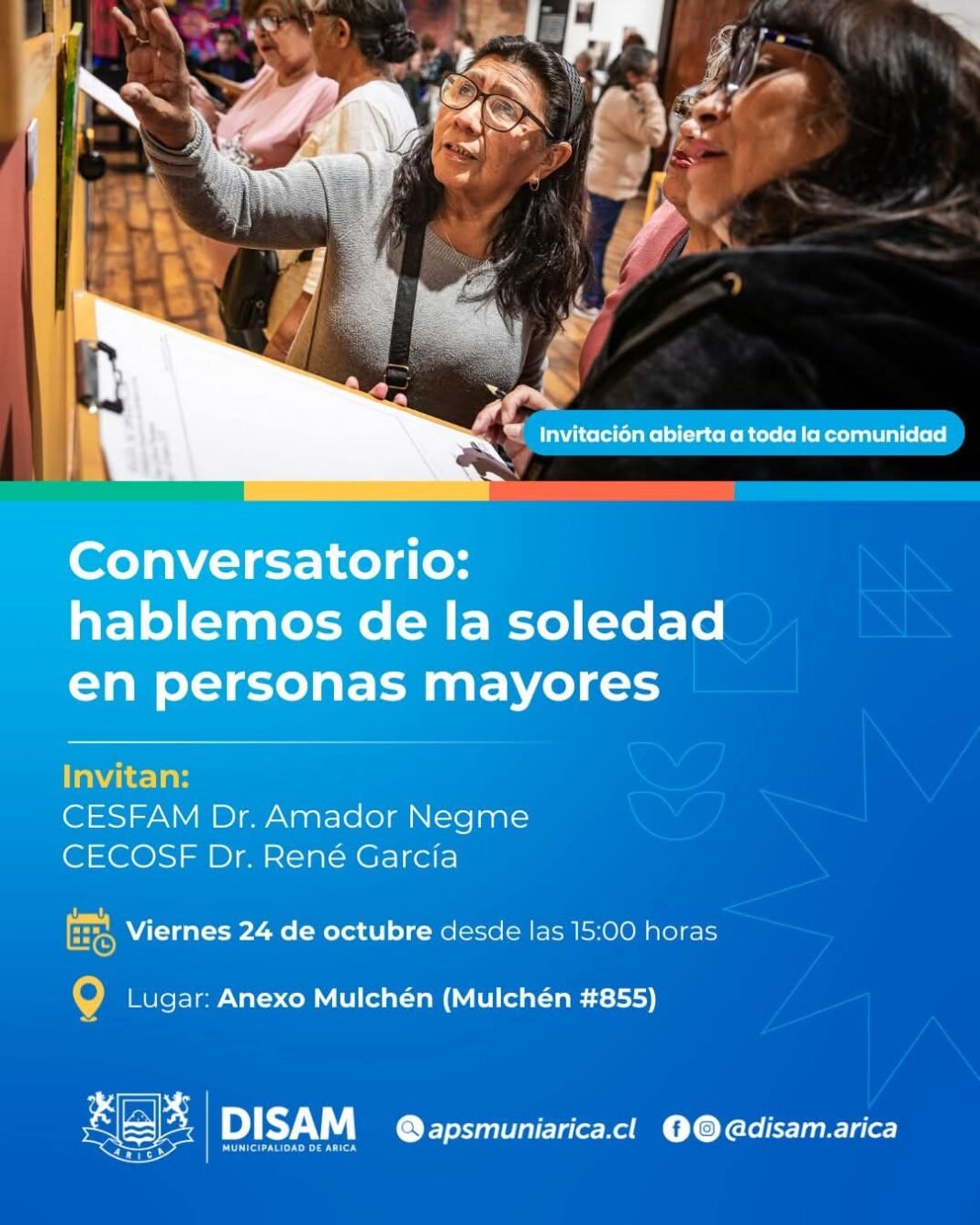 JORNADA DE SENSIBILIZACIÓN DE SOLEDAD SOLEDAD DE LOS ADULTOS MAYORES