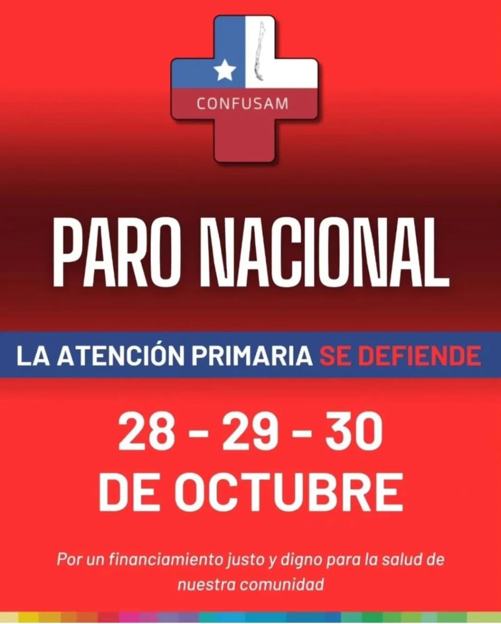 CONFUSAM CONVOCAN A PARO