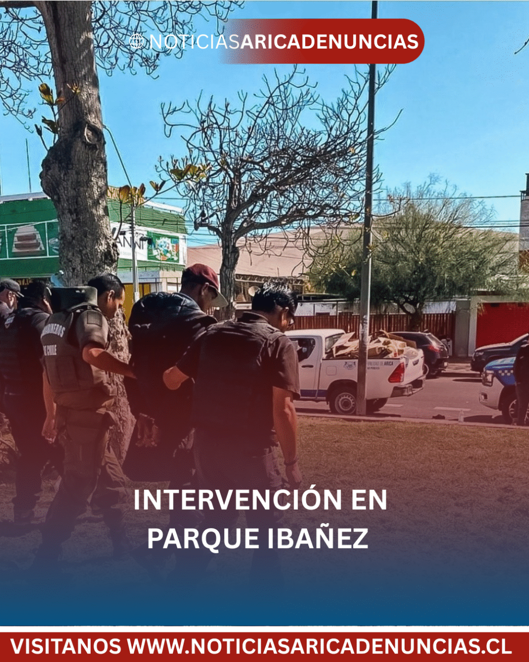 INTERVENCIÓN EN PARQUE IBAÑEZ